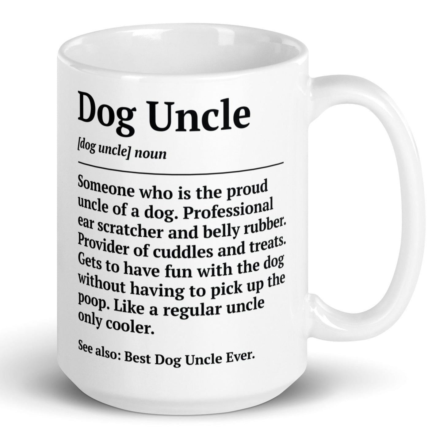 funny dog uncle mug