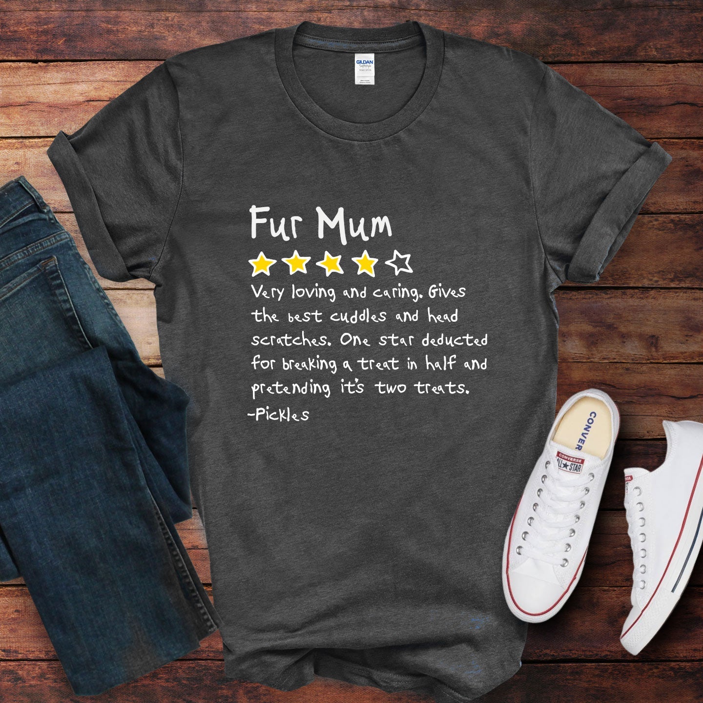 Fur Mum Review Shirt - Hi Doggi
