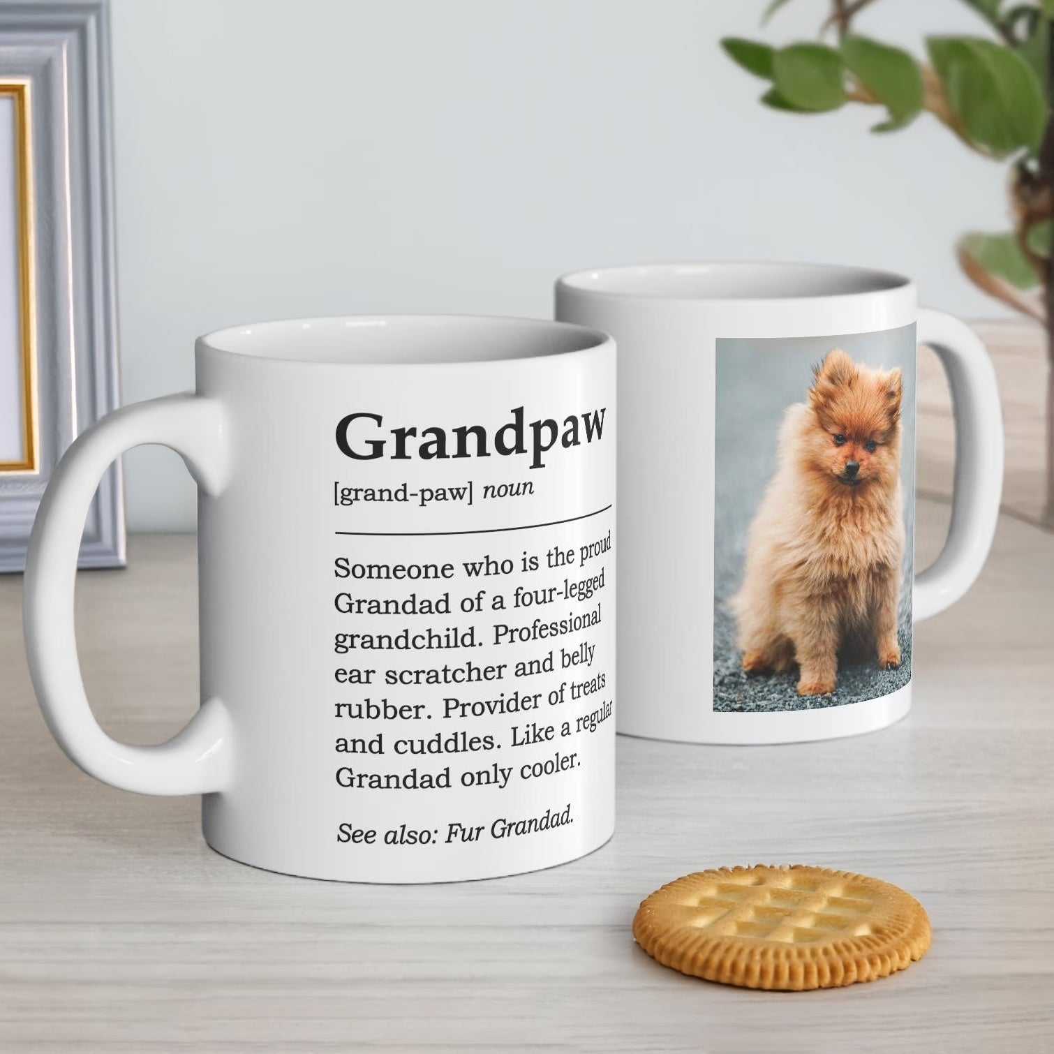Grandpaw Definition Photo mug - Hi Doggi