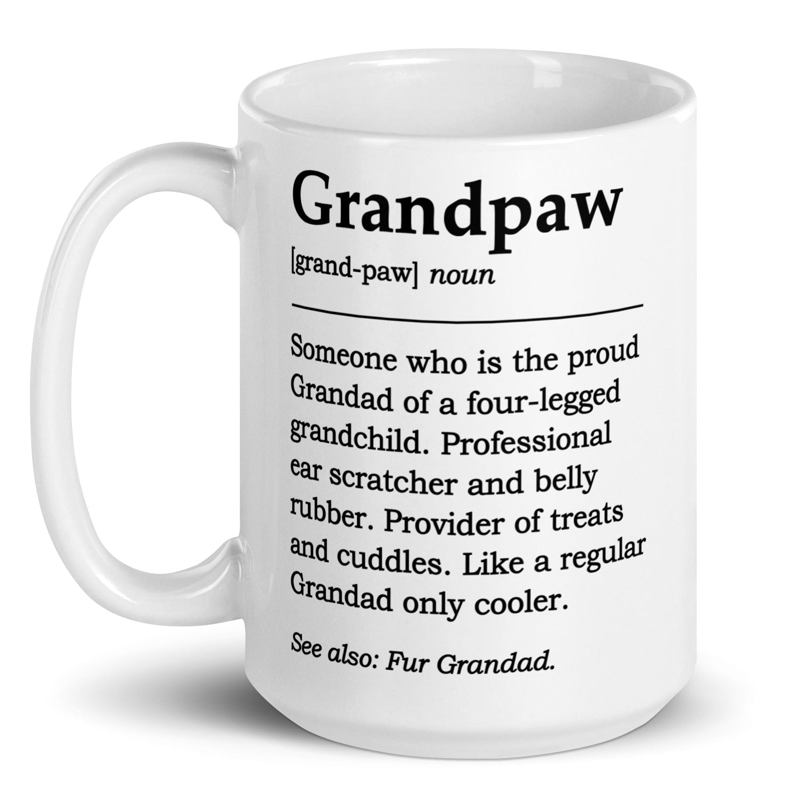Grandpaw Definition Photo mug - Hi Doggi