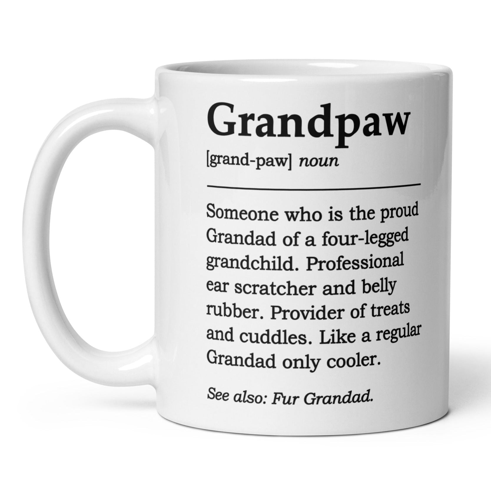 Grandpaw Definition Photo mug - Hi Doggi