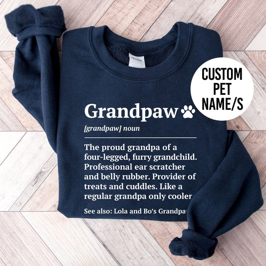 Grandpaw Definition Sweatshirt - Hi Doggi