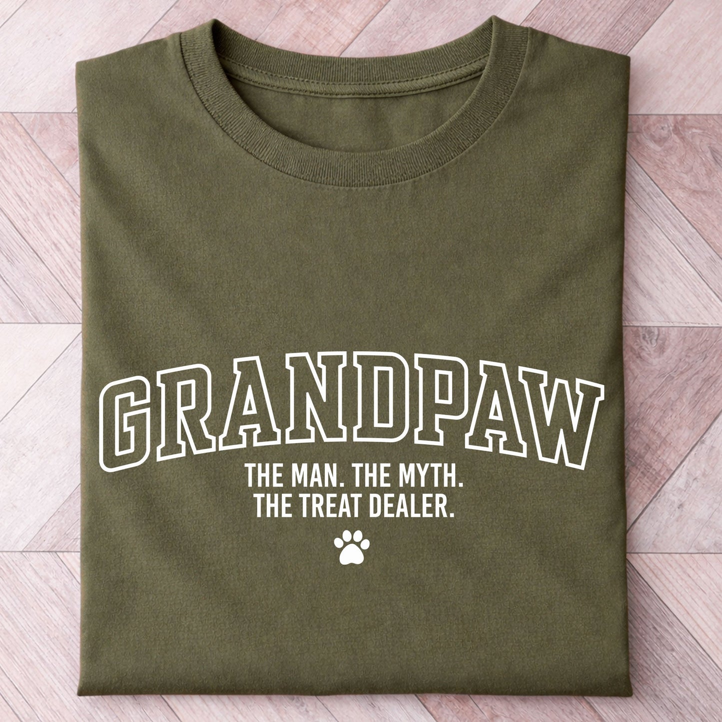 Grandpaw Man Myth Treat Dealer Shirt - Hi Doggi