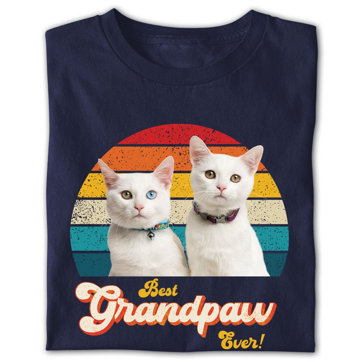 Grandpaw Photo Retro Shirt - Hi Doggi