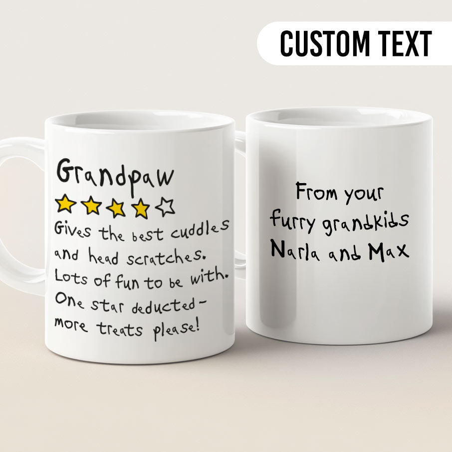 Grandpaw Review Mug - Hi Doggi