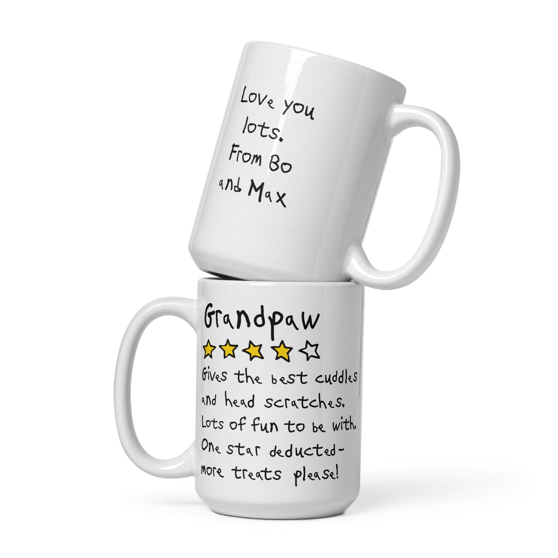 Grandpaw Review Mug - Hi Doggi