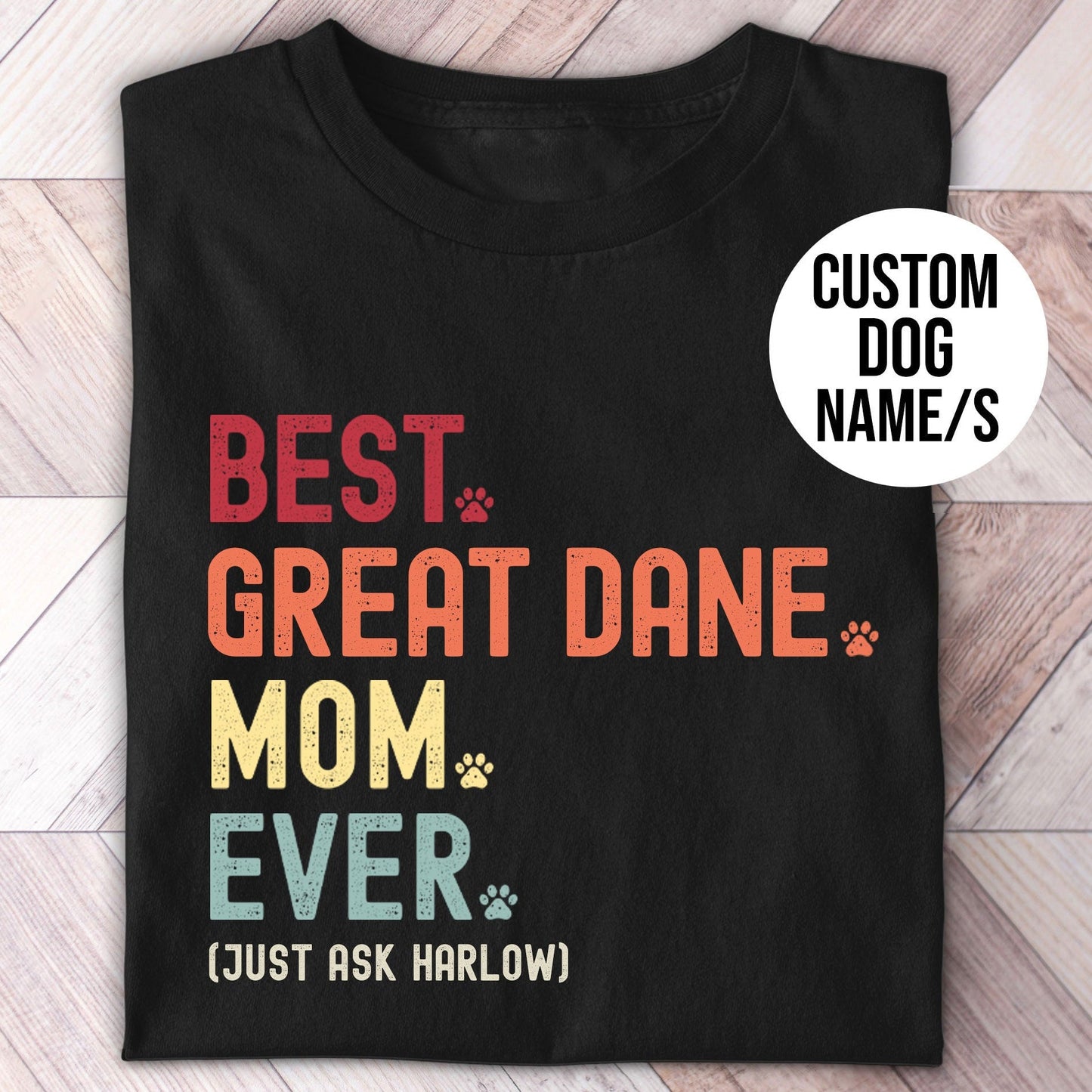 Great Dane Mom Just Ask Shirt - Hi Doggi