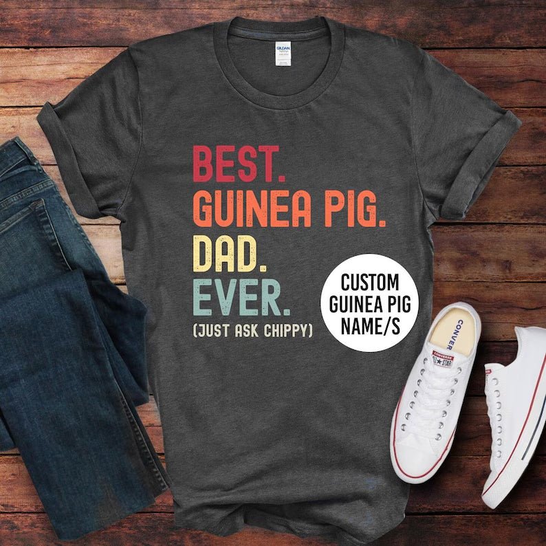 Guinea Pig Dad Just Ask Shirt - Hi Doggi