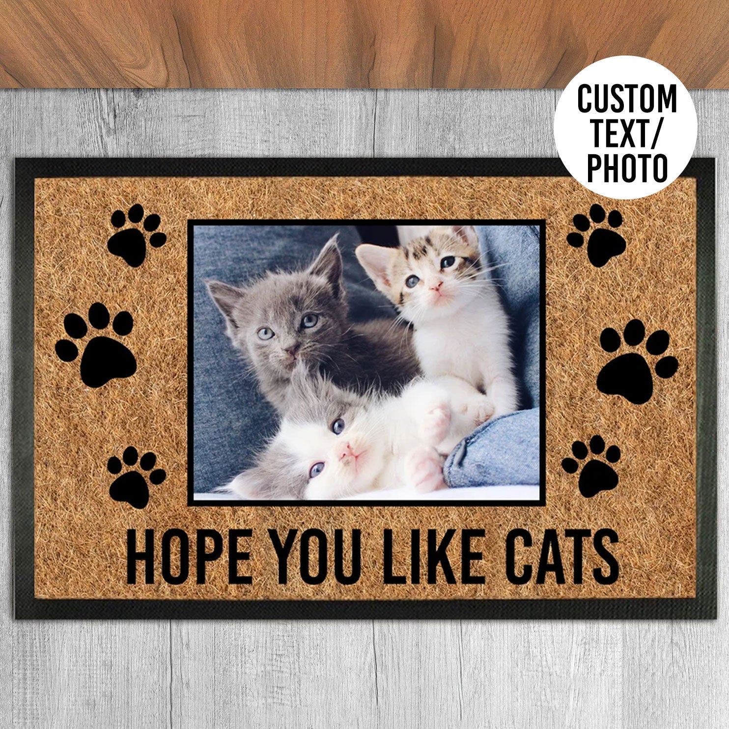 Hope You Like Cats Doormat - Hi Doggi