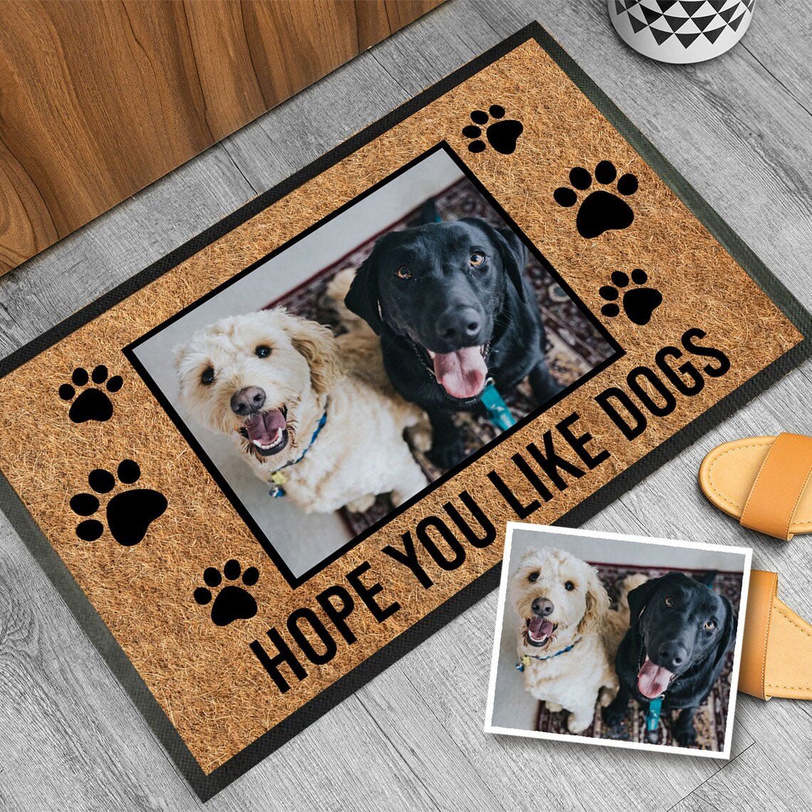 Hope You Like Dogs Doormat - Hi Doggi