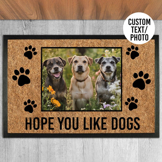 Hope You Like Dogs Doormat - Hi Doggi