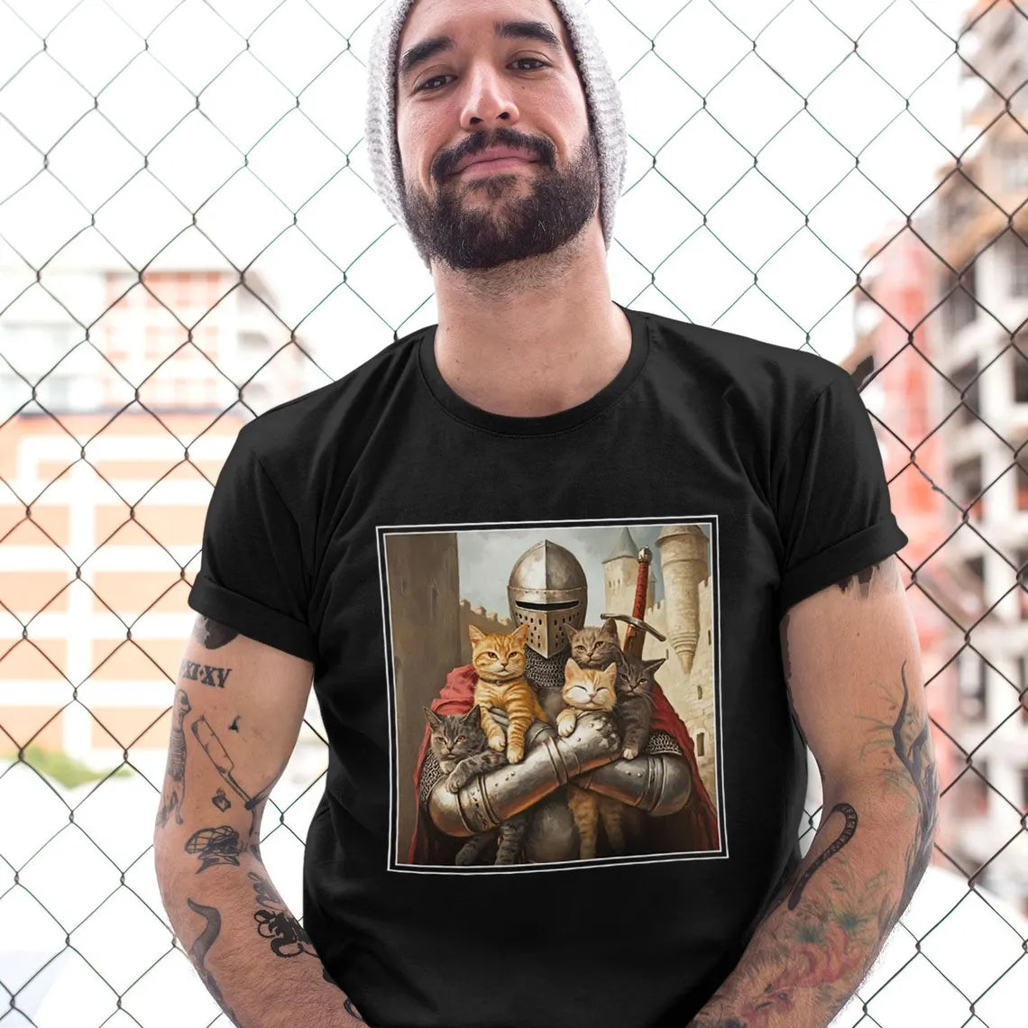 Medieval Cat Shirt