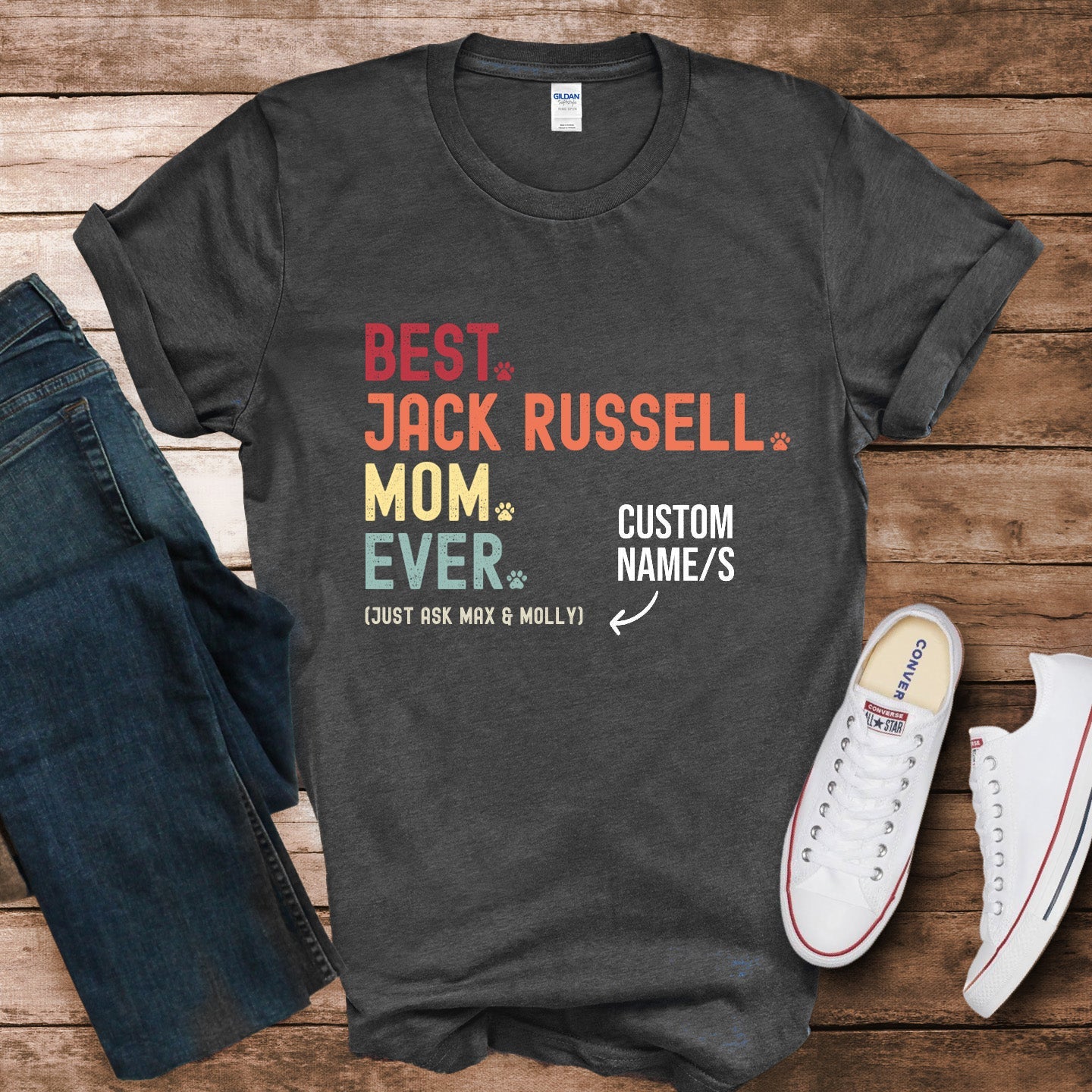 Jack Russell Mom Just Ask Shirt - Hi Doggi