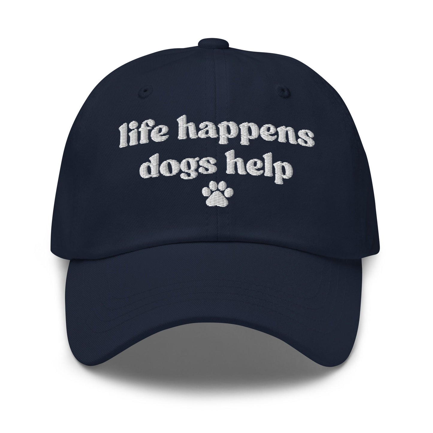 Life Happens Dogs Help Cap - Hi Doggi