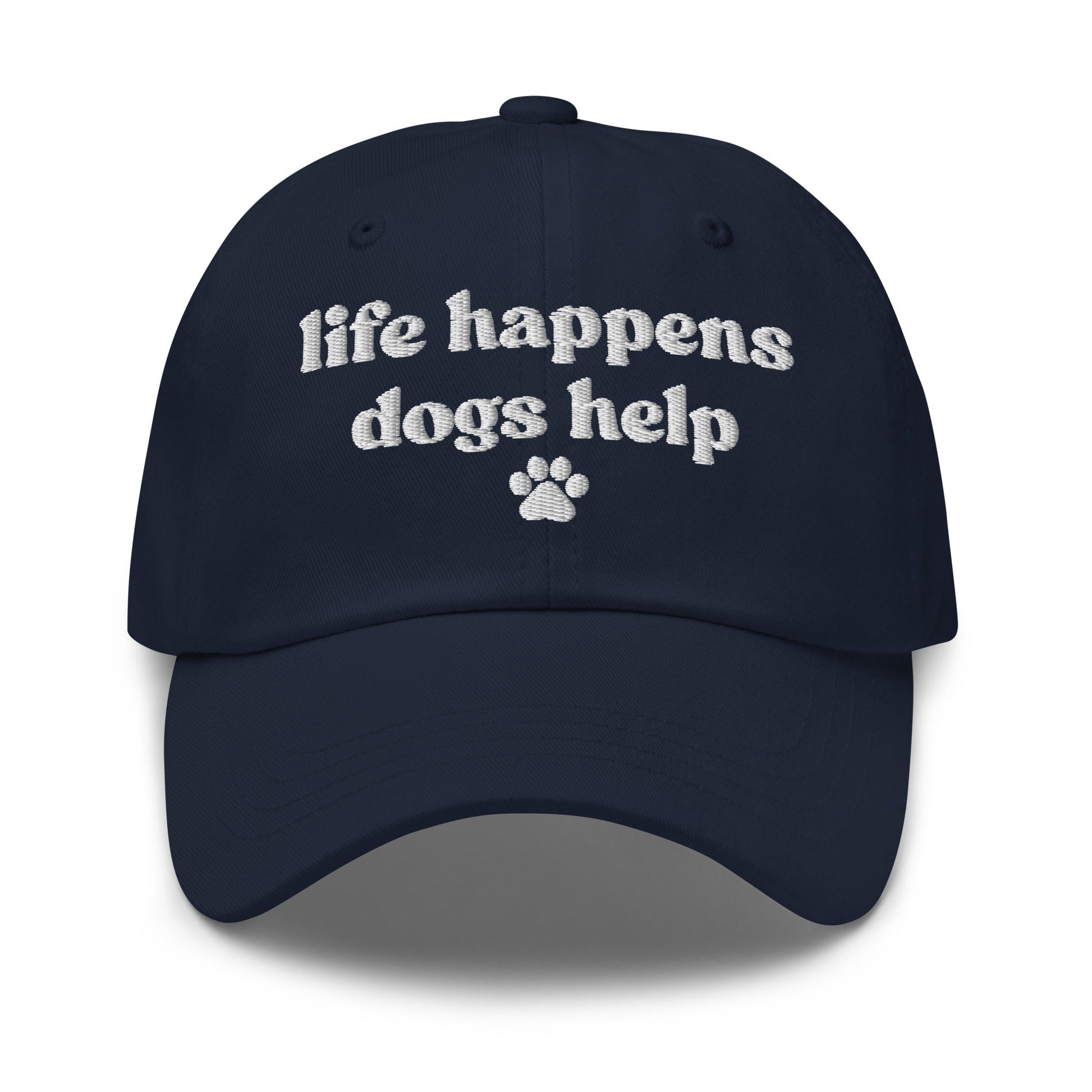 Life Happens Dogs Help Cap - Hi Doggi