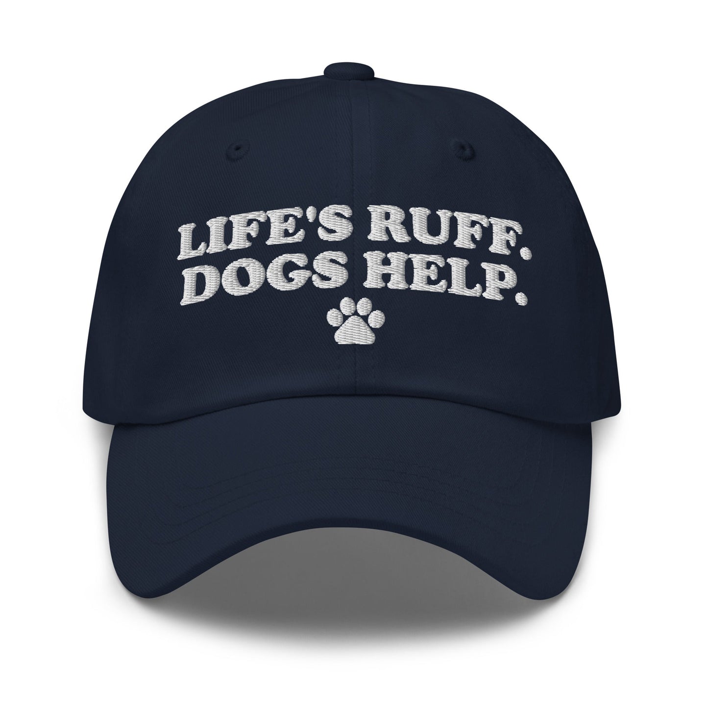 Life's Ruff Dogs Help Cap - Hi Doggi