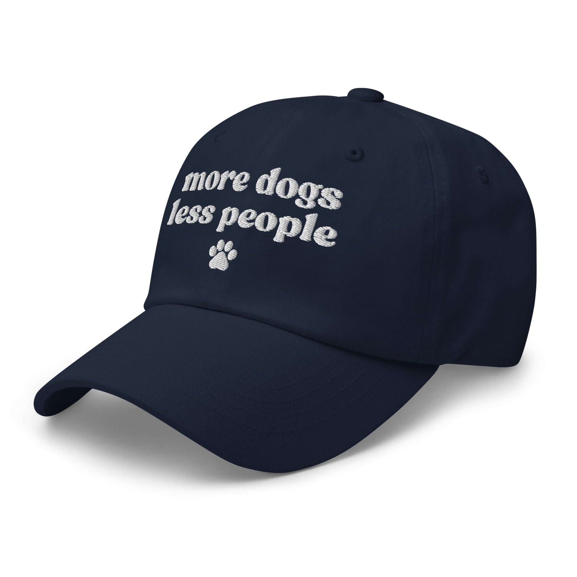 More Dogs Less People Cap - Hi Doggi