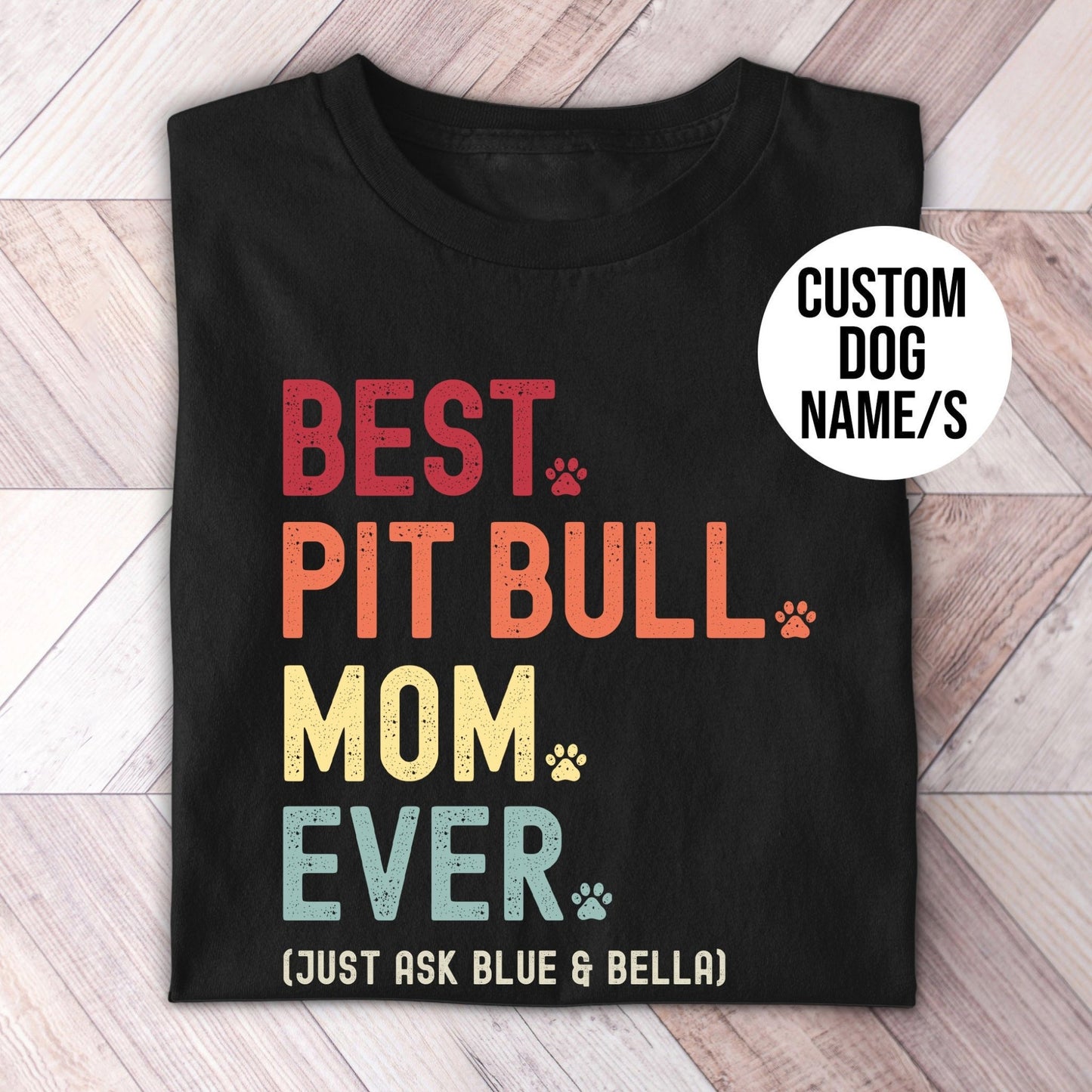 Pit Bull Mom Just Ask Shirt - Hi Doggi