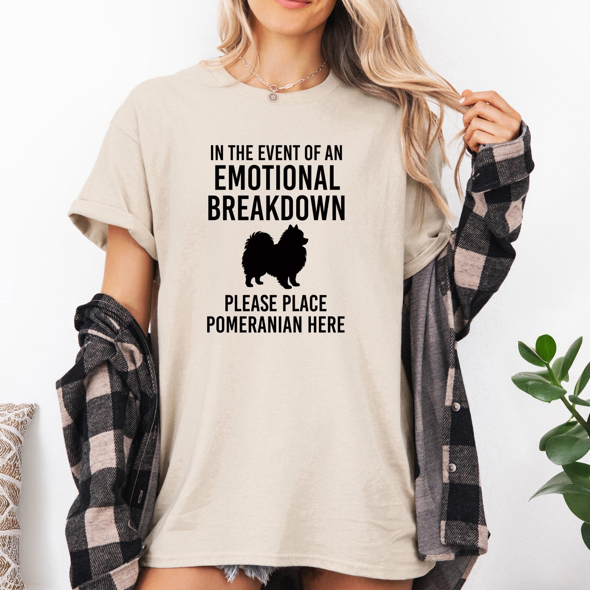 Pomeranian Emotional Breakdown Shirt - Hi Doggi
