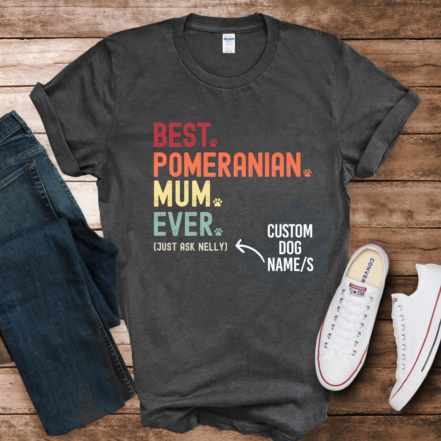 Pomeranian Mum Just Ask Shirt - Hi Doggi
