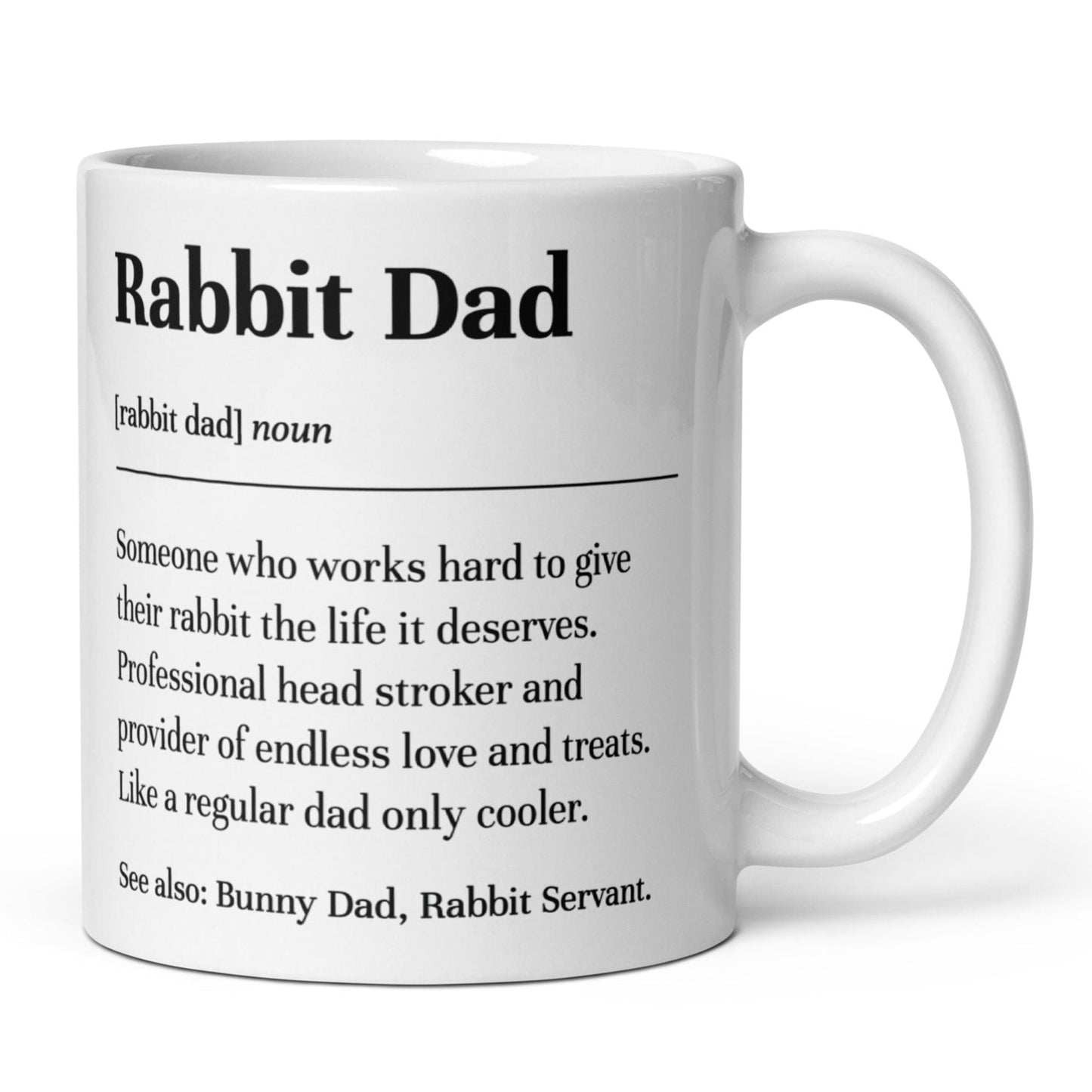 Rabbit Dad Definition Mug - Hi Doggi