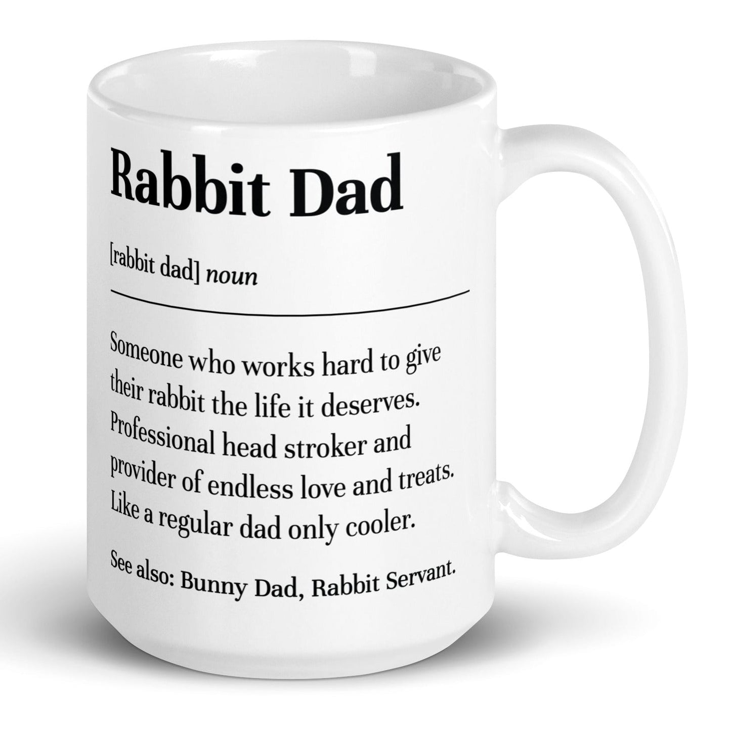 Rabbit Dad Definition Mug - Hi Doggi