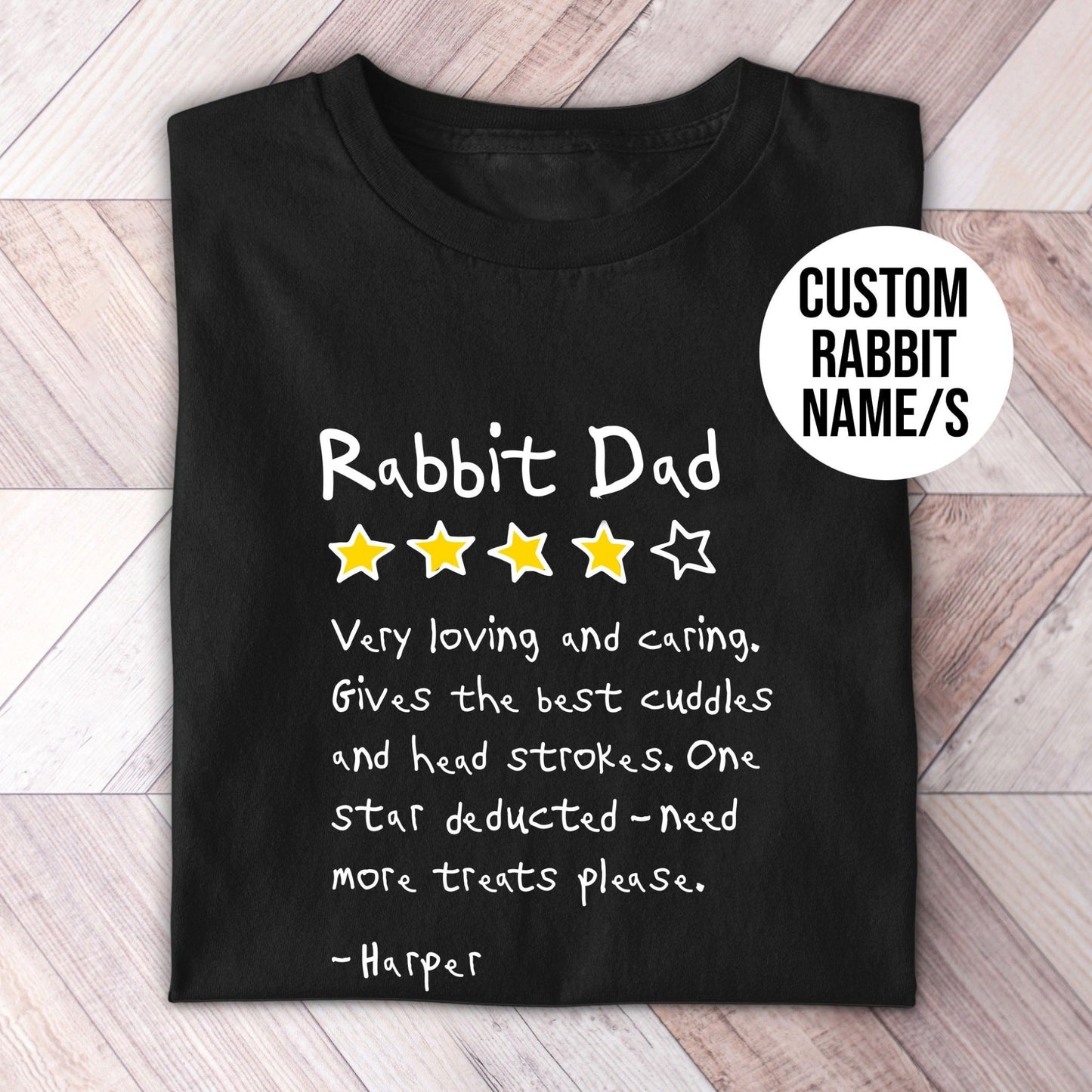 Rabbit Dad Review Shirt - Hi Doggi