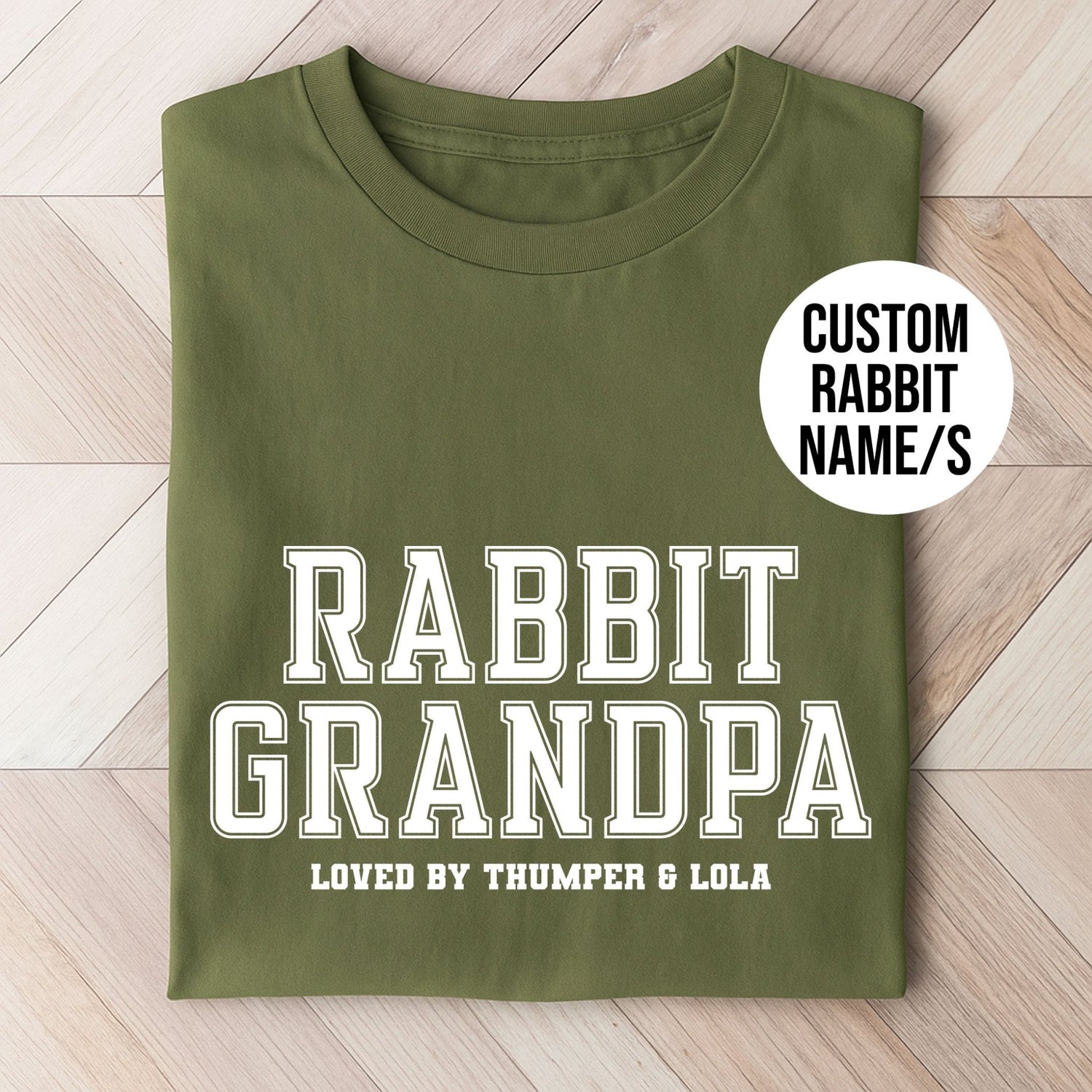 Rabbit Grandpa shirt - Hi Doggi