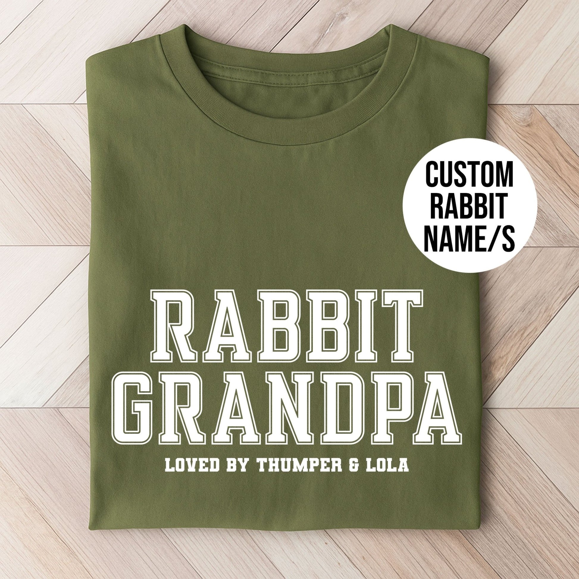 Rabbit Grandpa shirt - Hi Doggi