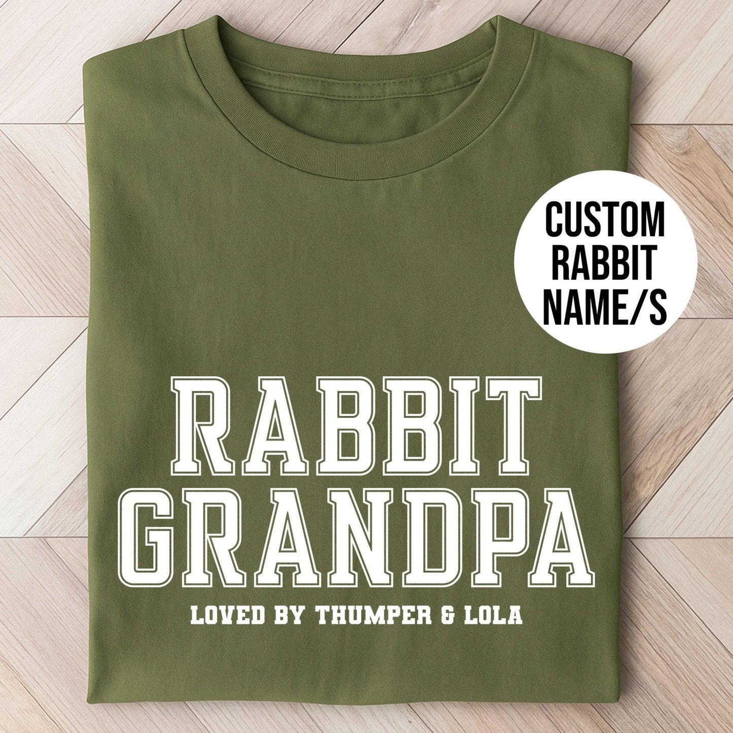 Rabbit Grandpa shirt - Hi Doggi