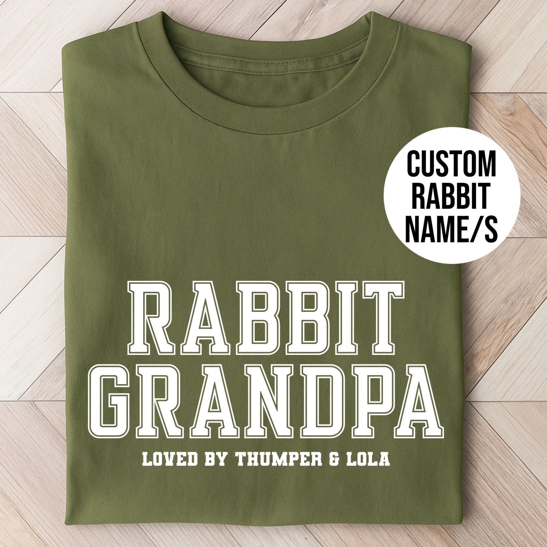 Rabbit Grandpa shirt - Hi Doggi