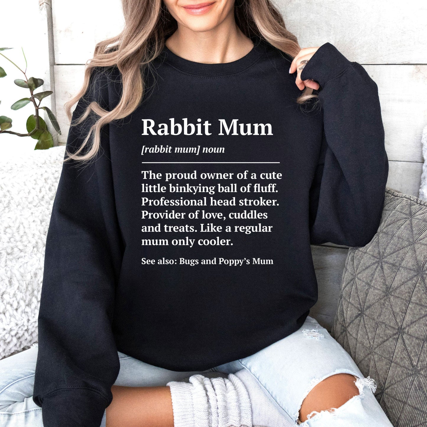 Rabbit Mum Definition Sweatshirt - Hi Doggi