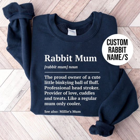 Rabbit Mum Definition Sweatshirt - Hi Doggi