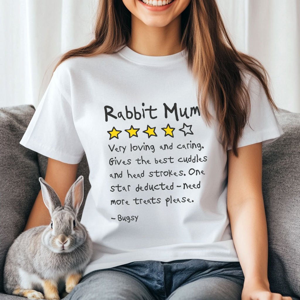 Rabbit Mum Review Shirt - Hi Doggi