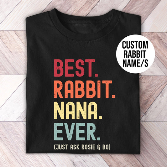Rabbit Nana Just Ask Shirt - Hi Doggi