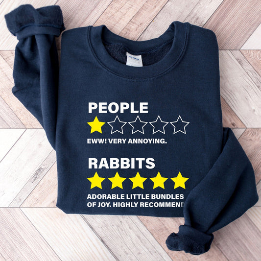 Rabbit Review Sweatshirt - Hi Doggi