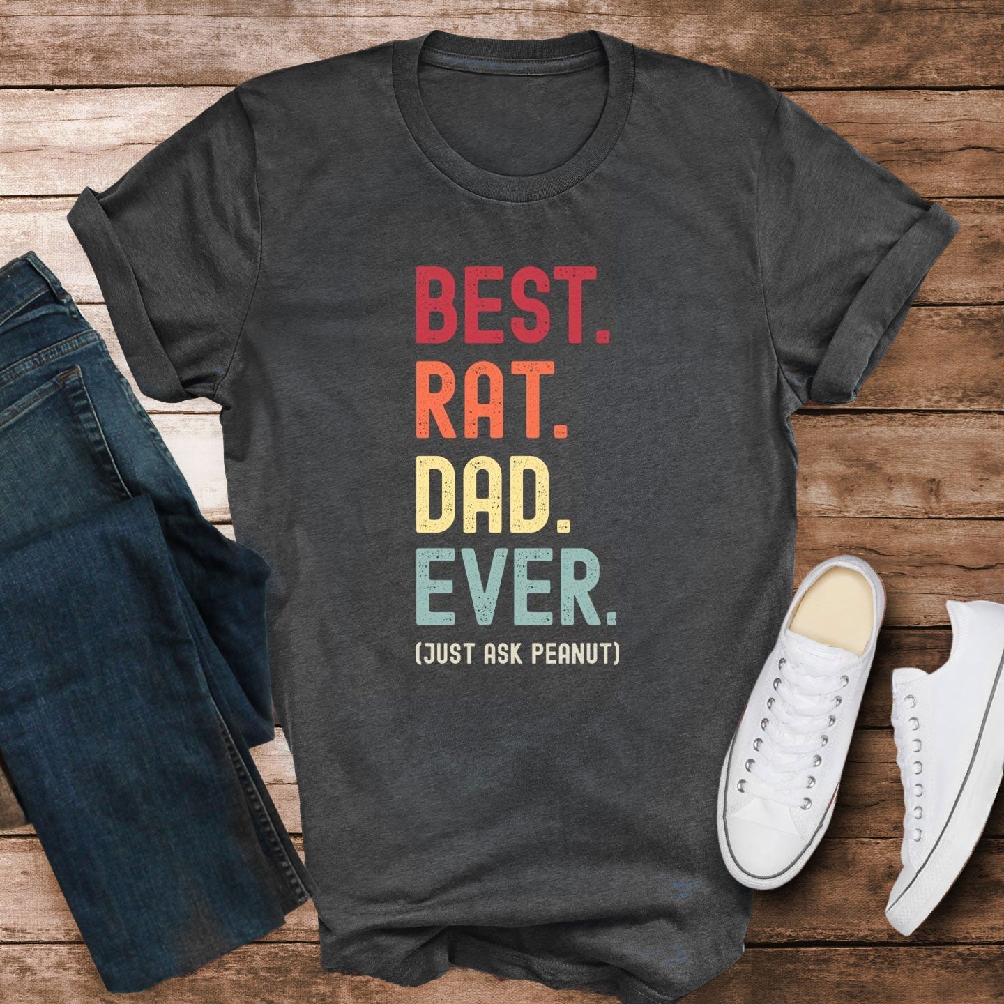 Rat Dad Just Ask Shirt - Hi Doggi