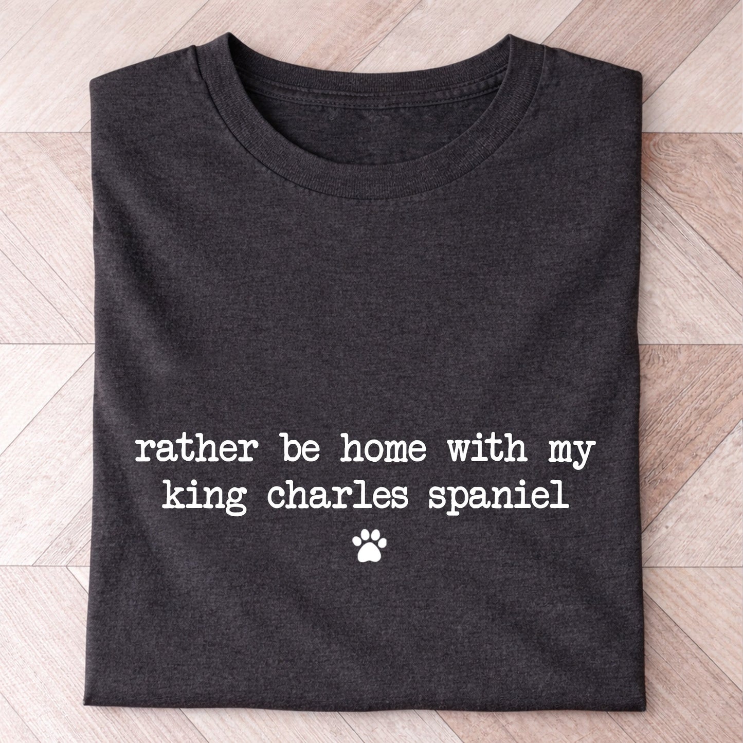 Rather Be Home With My Dog Breed Shirt - Hi Doggi