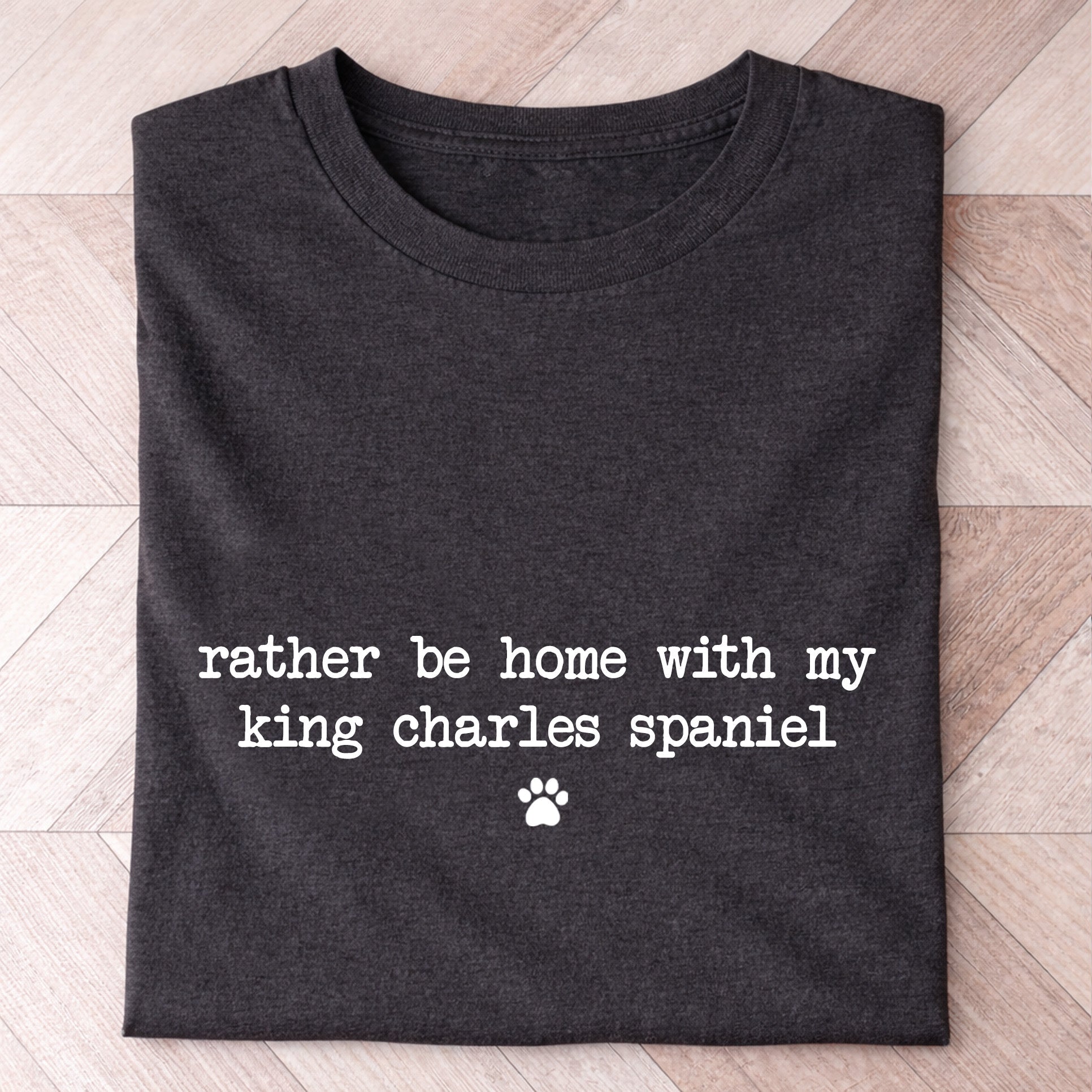 Rather Be Home With My Dog Breed Shirt - Hi Doggi