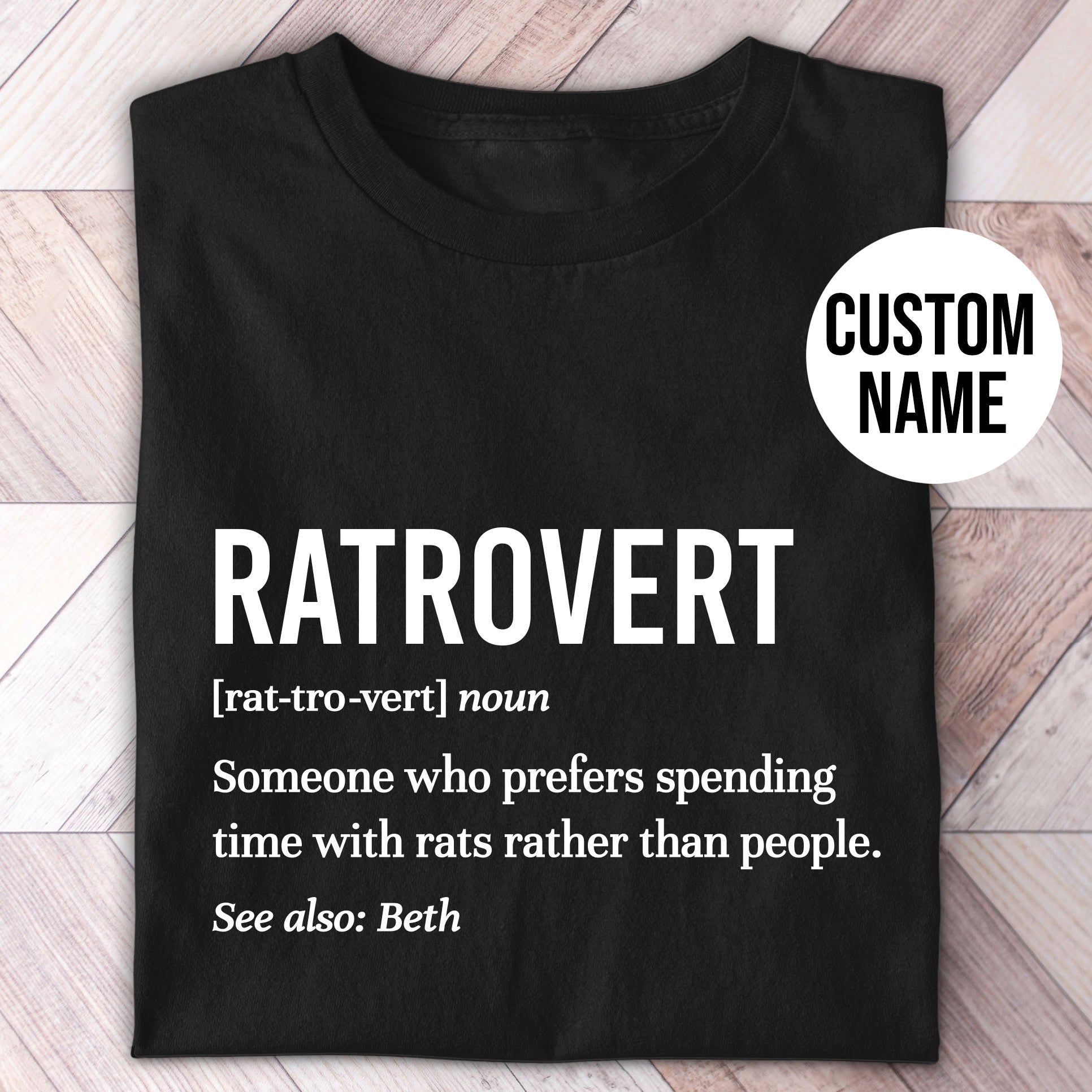 Ratrovert Custom Shirt - Hi Doggi