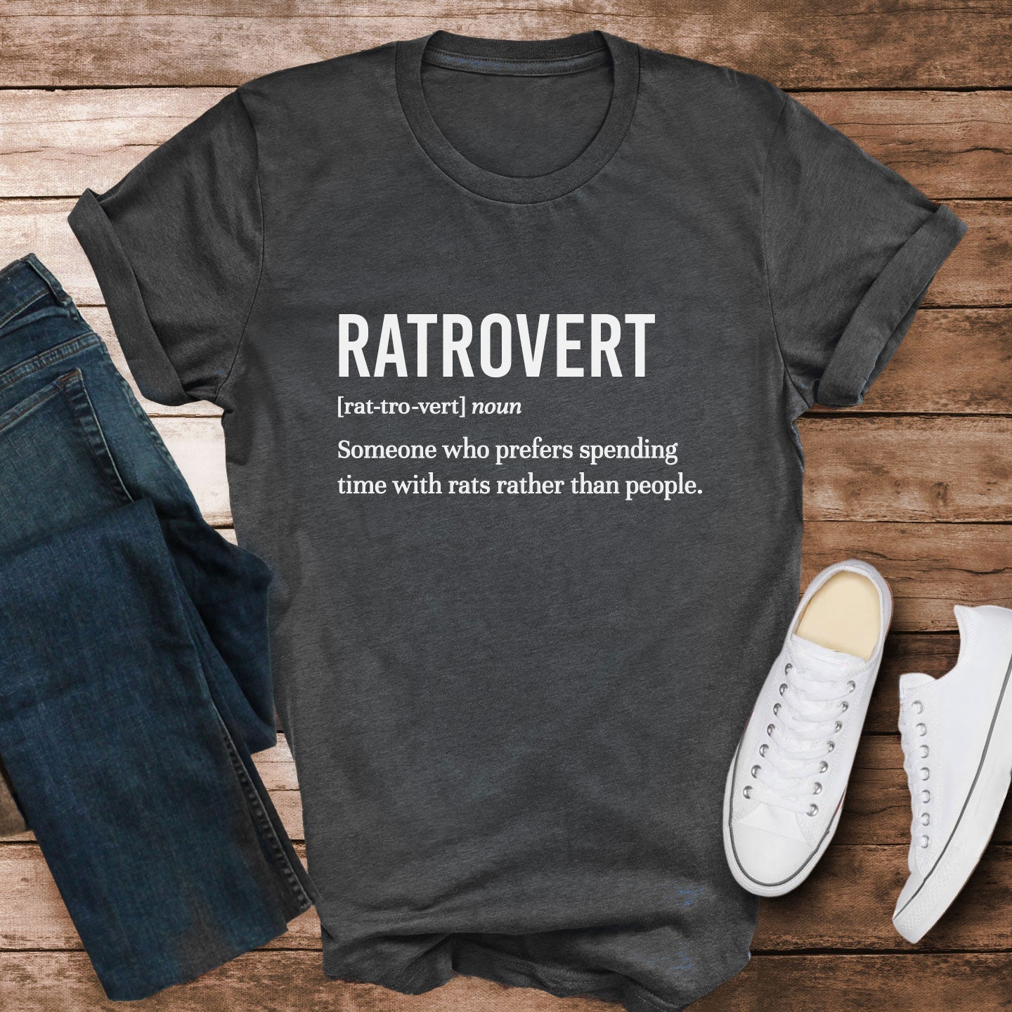 Ratrovert Shirt - Hi Doggi