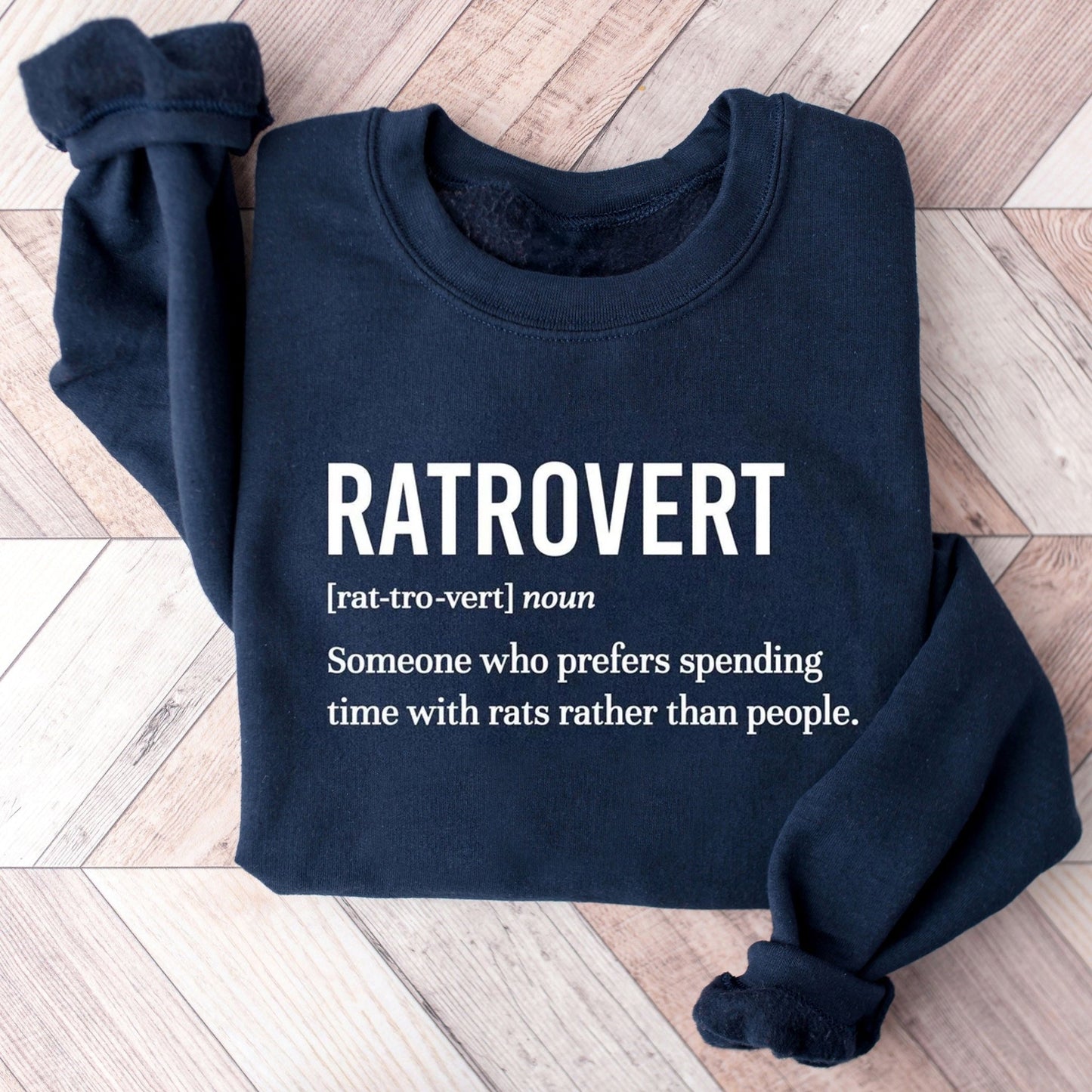 Ratrovert Sweatshirt - Hi Doggi