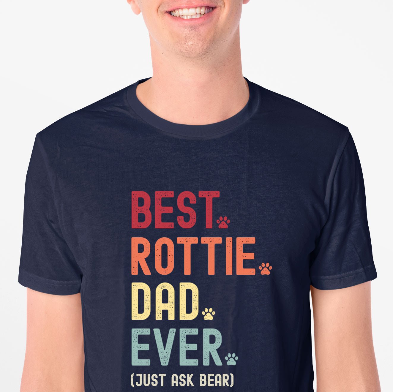Rottie Dad Just Ask Shirt - Hi Doggi