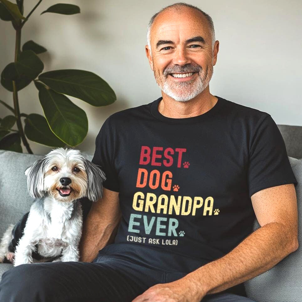 Dog Grandpa Just Ask Shirt