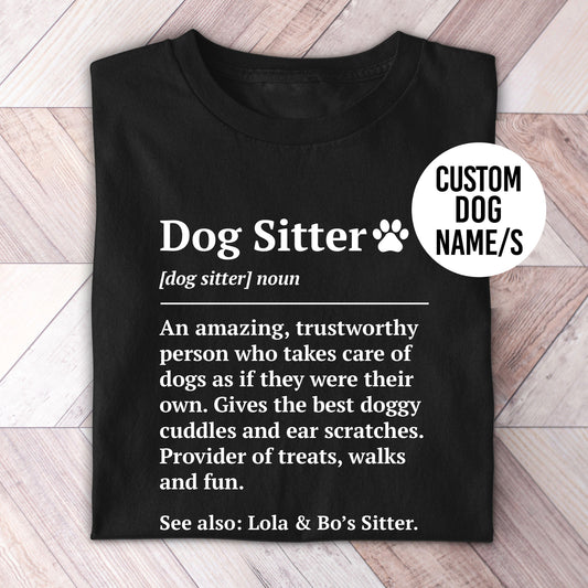 Dog Sitter Definition Shirt