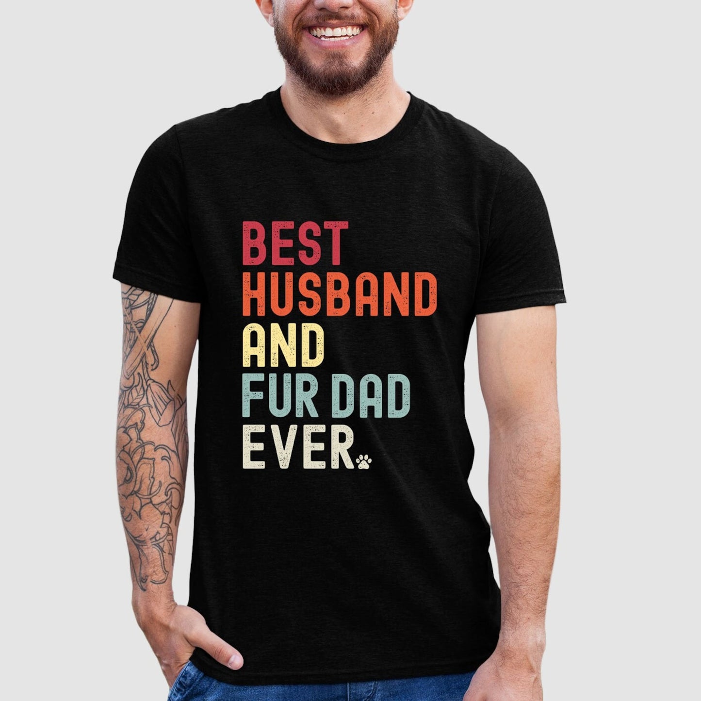 Husband Fur Dad Shirt