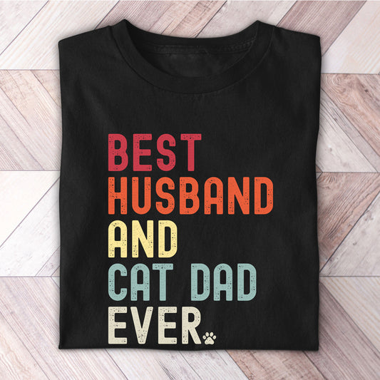 Husband Cat Dad Shirt