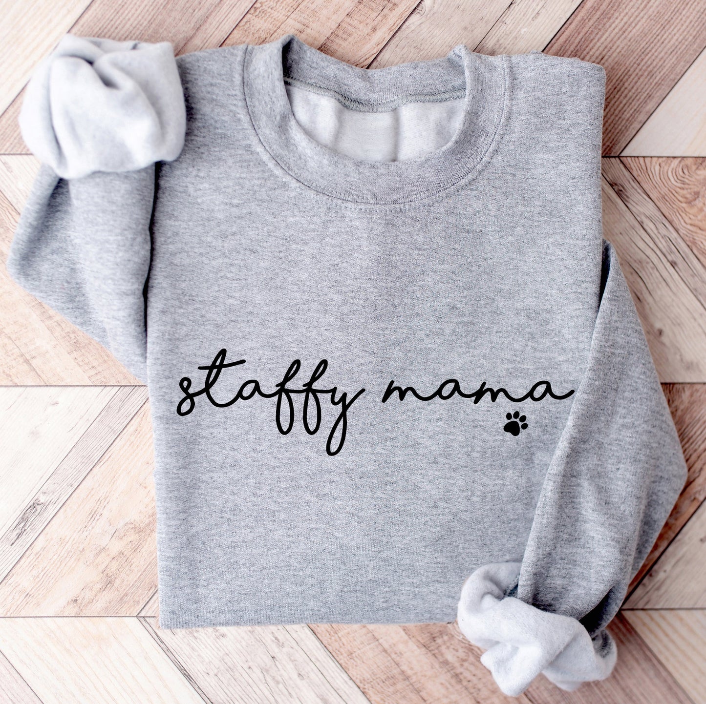 Staffy Mama Sweatshirt - Hi Doggi