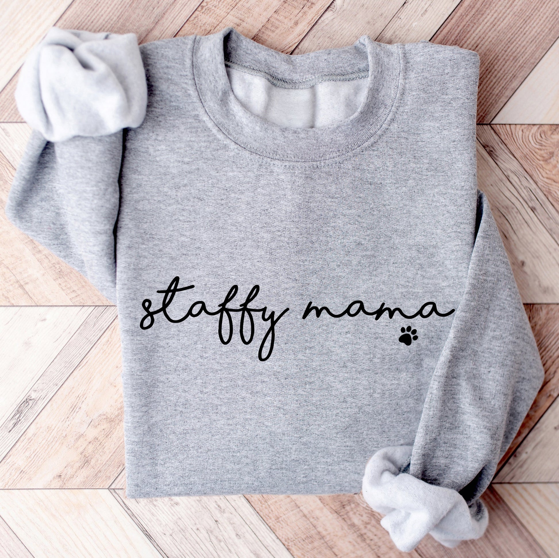 Staffy Mama Sweatshirt - Hi Doggi