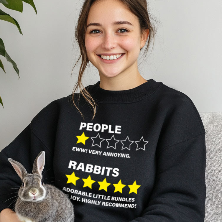 Rabbit Review Sweatshirt